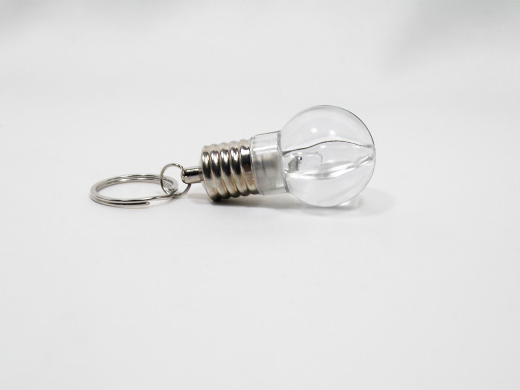 LED Bulb Keychain